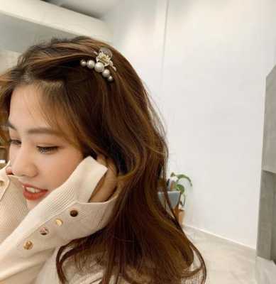 长脸适合抓发夹吗,长脸适合戴什么发卡图片女