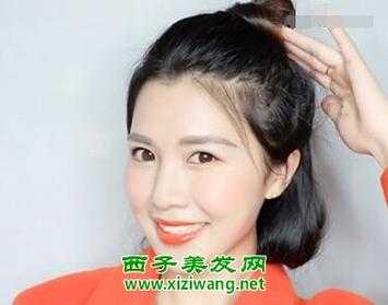 额头短怎么扎头发（额头短怎么扎头发好看）