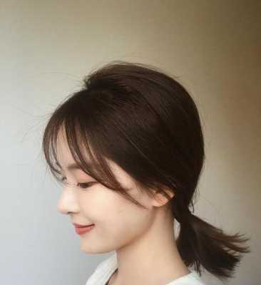 毛躁头发扎发技巧,头发毛糙适合什么发型女
