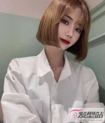 短发发尾可以烫内扣吗,烫了短发内扣怎么打理好看