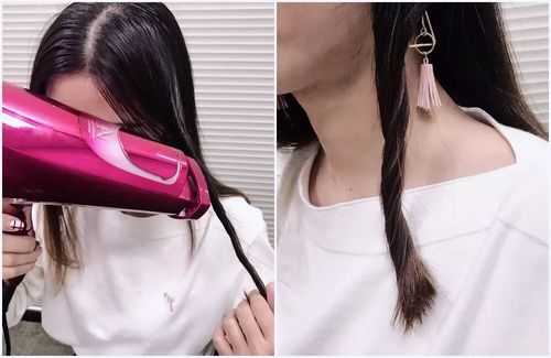 怎么把头发往上吹（头发怎么吹成弧度）