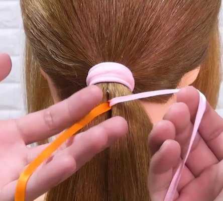 加入彩带的头发怎么编（加入彩带的头发怎么编视频）