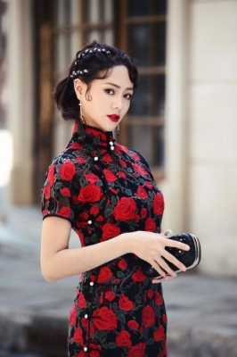 穿旗袍配什么发型最减龄,穿旗袍配什么发型视频好看