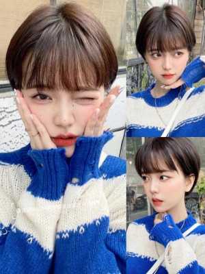 小个子小脸适合什么短发,女人脸小适合什么短发?