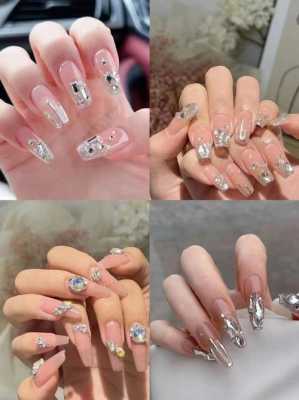 美甲怎么贴钻过程（美甲钻怎么贴不掉）
