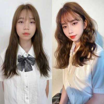 脸大的女生适合烫什么发型（脸大适合烫发还是直发）