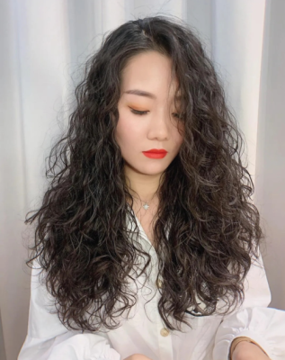 不同卷发烫出的效果,头发烫什么卷好看图片女