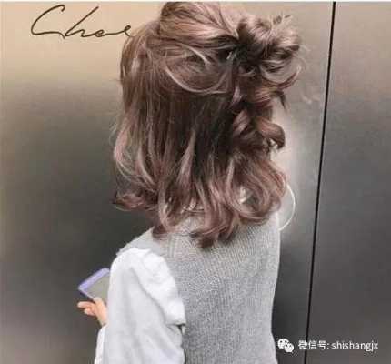 长头发怎么半扎,长卷发怎么扎半丸子头好看