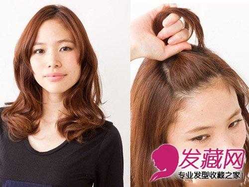 怎么把刘海扎上去好看图解（怎样把齐刘海扎起来简单好看）