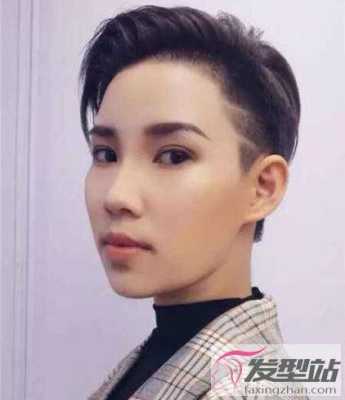 两边剪短上面留下叫什么发型,头发上面剪短是什么发型女