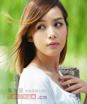 脸长适合什么刘海图片（脸长适合什么刘海发型图片）