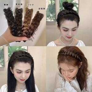 头顶辫子怎么扎好看（前面一圈像发箍的辫子怎么编）