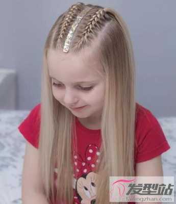 中短直发怎么扎好看（10岁儿童扎头发自己扎）