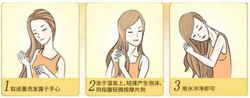 怎么把头洗干净,怎么冲洗头发干净