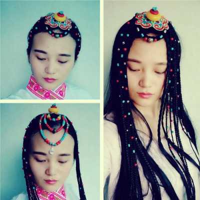 藏族演出头发怎么编,藏族头发怎么编图片教程
