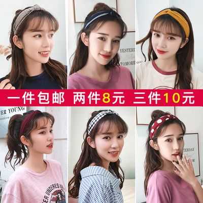 发套怎么戴图片大全（头箍发带怎么戴）