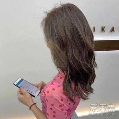 头发后面漂什么颜色好看,女人染什么颜色头发好看图片大全