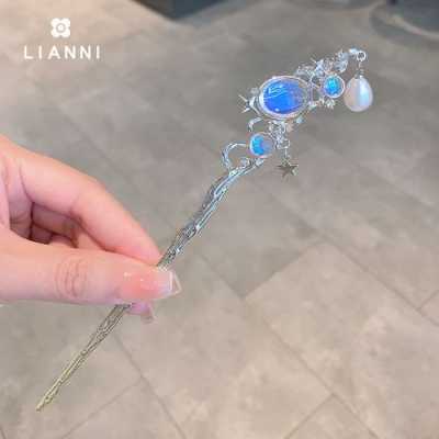 盘发棒怎么用图解（发钗簪子怎么盘）