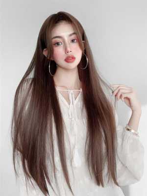 中分假发怎么带自然（中分假发怎么戴）