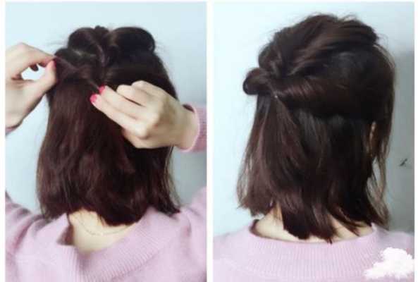 短发怎么编辫子好看（短发麻花辫的编发教程）
