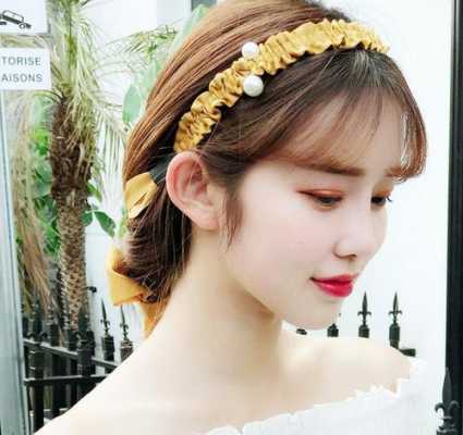 披散头发怎么戴发带（披散头发怎么戴发带好看）