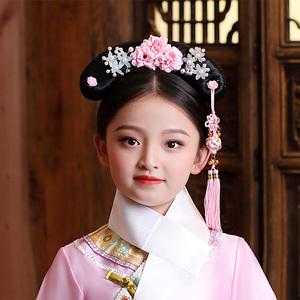 宫女头发怎么梳图解（古装丫鬟小女孩怎么形容美貌）