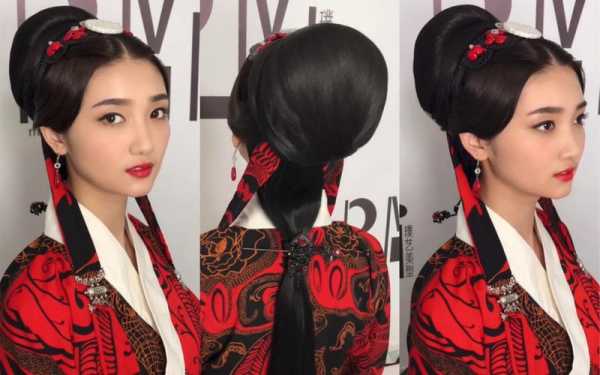 怎样梳汉代发型,长直黑发怎么扎好看图片
