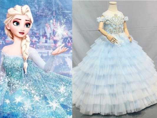 冰雪女王的头发怎么扎（艾莎裙子配什么发型）