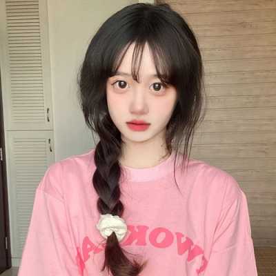 长刘海怎么编好看简单（长头发怎么编麻花辫）