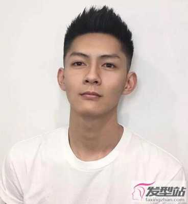 男生扁头什么发型适合,男生扁头什么发型好看图片