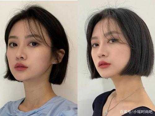 大脸适合什么发型女（大脸方脸的人应该剪什么短发）