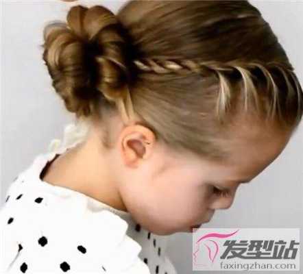 女大童头发扎法,女大童怎么扎好看的发型