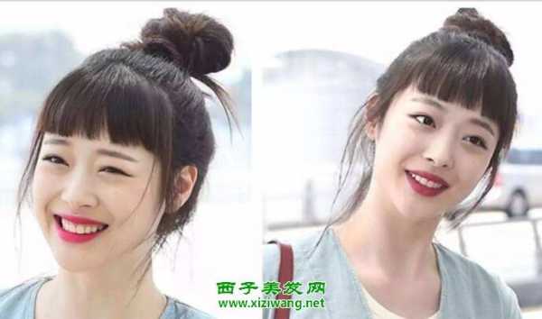 头发帘怎么梳上去好看（前帘怎样梳蓬松好看）
