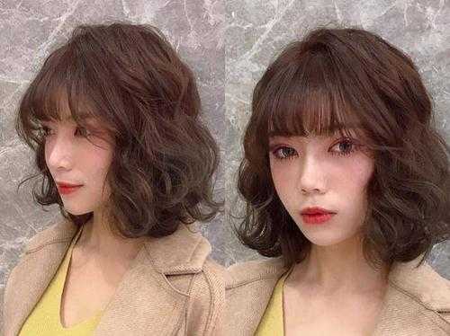 瘦脸型适合什么短发（大脸适合什么短发4款短发烫发瘦脸发型）