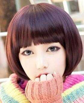 女学生短发发型,女学生什么发型好看? 小学