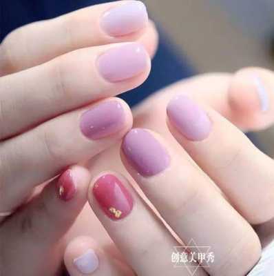 指甲比较短，如果做美甲，用什么颜色比较适合,短头发什么颜色洋气好看