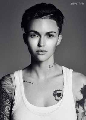 rose的长发怎么剪,ruby rose 发型