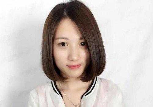 盘子脸的人什么发型最合适,盘子脸适合什么短发发型女