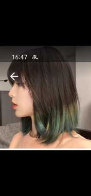 发尾漂的正确染法,漂发尾什么颜色好看显白