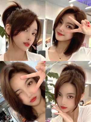 额头宽脸盘较大适合什么发型,女生脑门大梳什么发型好看
