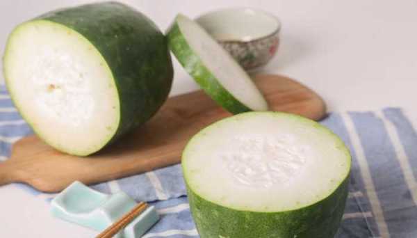 冬瓜瓤擦脸有什么好处,冬瓜片敷脸有什么好处和坏处