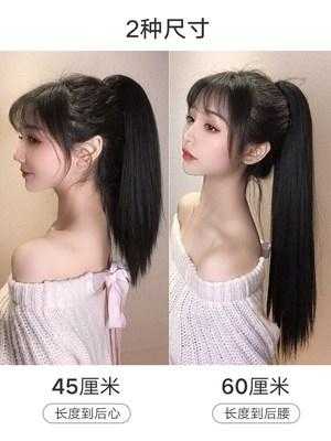 头发拉直后扎什么发型（做完直发洗完头可以扎起来吗）