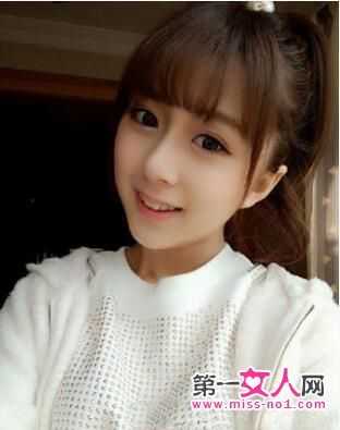 胖妹妹怎么扎头发好看（大脸女生适合扎高马尾吗，大脸女生扎马尾发）