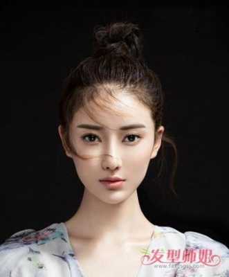 丸子头鬓角怎么卷,丸子头鬓角碎发怎么剪好看