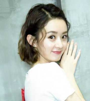 赵丽颖短发什么颜色（赵丽颖短发什么颜色好看）