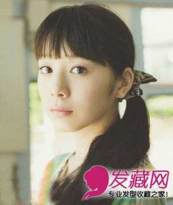 尖马尾剪发教程,头尖的女生怎么扎头发好看