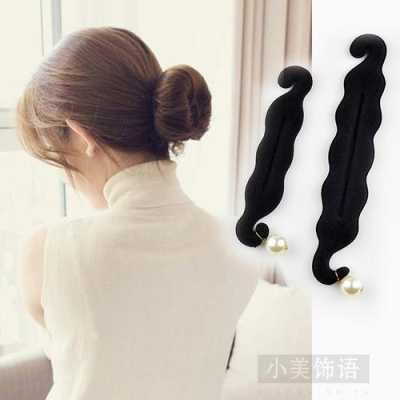 扎圆丸子头的工具,绑丸子头的工具怎么用视频