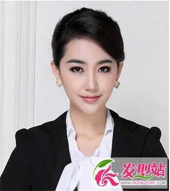 正装剪什么头发,女生穿正装什么发型好看