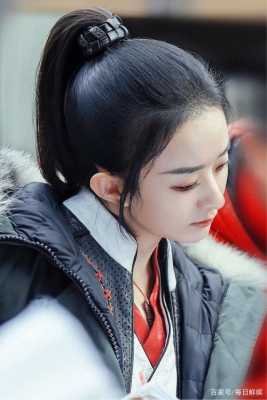 赵丽颖古装发型怎么梳（赵丽颖高马尾发型扎法）