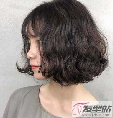 卷毛烫适合什么脸型,圆脸短发烫什么卷发好看
